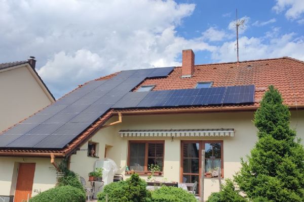 Zbýšov okres Brno-venkov FVE 10,0kWp