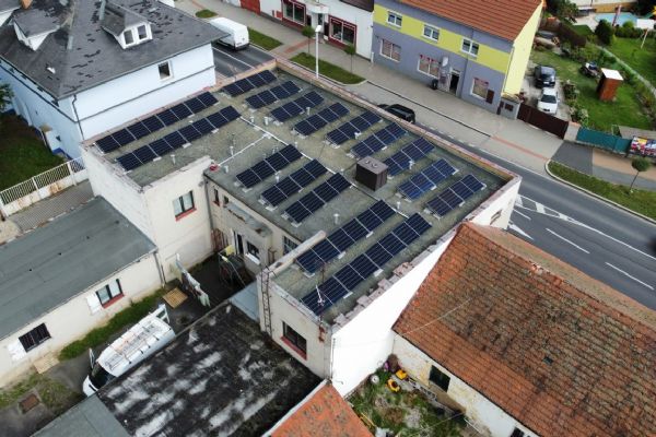 Chotěšov okres Plzeň-jih - FVE 20kWp