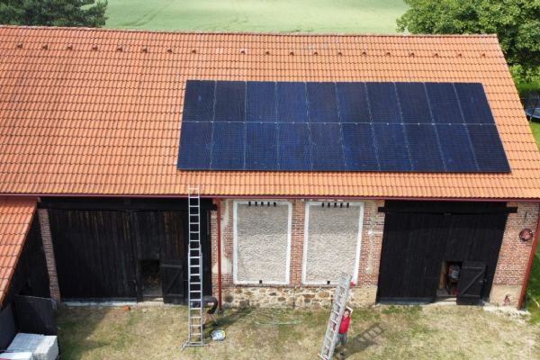 Hlohovice okres Rokycany FVE 10,00kWp